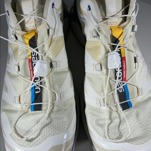 Salomon XT-6 Series S-LAB Mens Size 13 Hiking Shoes Trail Sneakers Vanilla Ice - Picture 13 of 13